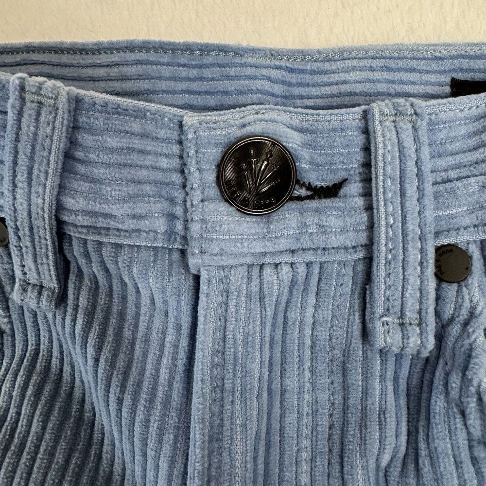 Rag & Bone Riviera High Waist Ankle Straight Corduroy Jeans Size 24 Baby blue - Picture 3 of 15